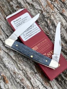 CASE XX ** 2025 POCKET WORN GRAY CRANDALL JIG BONE MUSKRAT