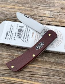 CASE XX ** 2025 DARK RED BURLAP MICARTA CS SOD BUSTER JR