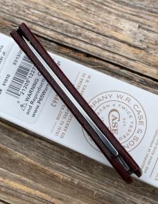 CASE XX ** 2025 DARK RED BURLAP MICARTA CS SOD BUSTER JR