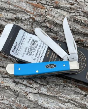 CASE XX ** 2025 SMOOTH LIGHT BLUE SYNTHETIC MINI TRAPPER