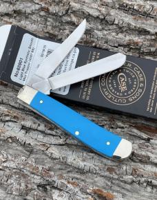 CASE XX ** 2025 SMOOTH LIGHT BLUE SYNTHETIC MINI TRAPPER