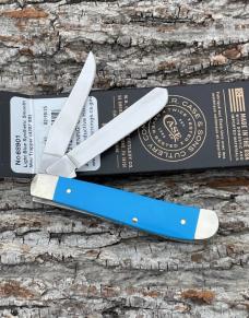 CASE XX ** 2025 SMOOTH LIGHT BLUE SYNTHETIC MINI TRAPPER