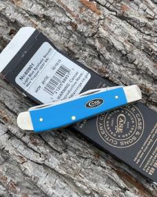 CASE XX ** 2025 SMOOTH LIGHT BLUE SYNTHETIC MINI TRAPPER