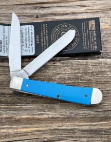CASE XX ** 2025 SMOOTH LIGHT BLUE SYNTHETIC TRAPPER