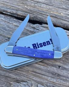 CASE XX ** 2025 EASTER SMOOTH ULTRA VIOLET MUSKRAT W/GIFT TIN