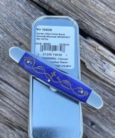 CASE XX ** 2025 EASTER SMOOTH ULTRA VIOLET MUSKRAT W/GIFT TIN