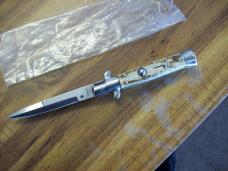 Italian 7 Inch Picklock Dolphin Maniago, Italy Gen. Stag/Antler UNUSED Beauty!