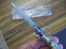 Italian 7 Inch Picklock Dolphin Maniago, Italy Gen. Stag/Antler UNUSED Beauty!