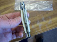 Italian 7 Inch Picklock Dolphin Maniago, Italy Gen. Stag/Antler UNUSED Beauty!