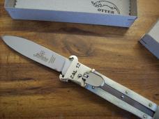 Hubertus Knife Shellpuller Patronenzieher Large Size 11 White Bone UNUSED NIB.
