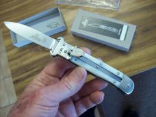 Hubertus Knife Shellpuller Patronenzieher Large Size 11 White Bone UNUSED NIB.