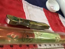 Case xx 1984 Medium Lockback (mdl# 059L SS) w/ Deer in wilderness theme Synthetic Handles -NOS