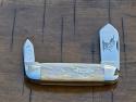 Case Classic 2050 Sunfish 1995 Knife – Exotic Awabi Shell – Salesman Sample & Tin