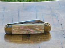 Case Classic 2050 Sunfish 1995 Knife – Exotic Awabi Shell – Salesman Sample & Tin