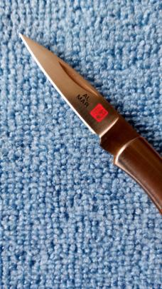 Al Mar Osprey Jigged Bone Knife Moki Japan with Leather Slipcase NIB