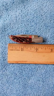Al Mar Osprey Jigged Bone Knife Moki Japan with Leather Slipcase NIB