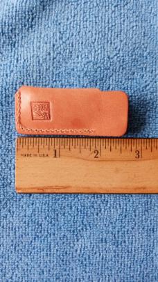 Al Mar Osprey Jigged Bone Knife Moki Japan with Leather Slipcase NIB