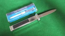 c. 1970's OTF NAVAJAS Automatica Super Automatic Stainless Steel MIB 