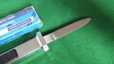 c. 1970's OTF NAVAJAS Automatica Super Automatic Stainless Steel MIB 