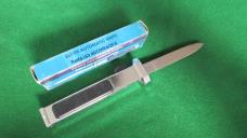 c. 1970's OTF NAVAJAS Automatica Super Automatic Stainless Steel MIB 