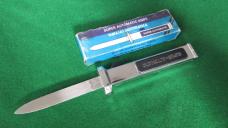 c. 1970's OTF NAVAJAS Automatica Super Automatic Stainless Steel MIB 