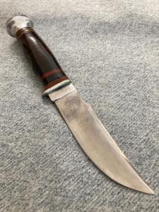 Incredibly RARE!! Antique KA-BAR, UNION CUTLERY, Standing Bear Hunting Knife