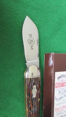 Schatt & Morgan Wildcat Driller Split Backspring Whittler F&W Series 3 043213