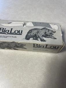 1980'S PARKER IMAI LOCK BLADE FOLDING KNIFE K-250 BIG LOU BONE W/BOX
