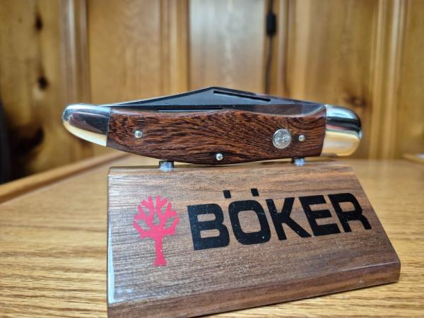 Boker Tree Brand 2020, Solingen Made, Carbon Steel 2 Blade Hunter. Never Used, Excellent Condition!