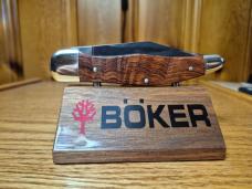 Boker Tree Brand 2020, Solingen Made, Carbon Steel 2 Blade Hunter. Never Used, Excellent Condition!