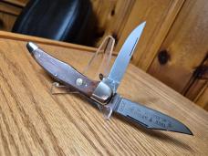 Boker Tree Brand 2020, Solingen Made, Carbon Steel 2 Blade Hunter. Never Used, Excellent Condition!