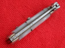 Rare 7" Vintage Italian Stiletto Pearl handles *Rosa Uliana Primo* -Rostfrei stamp