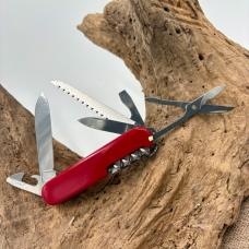 Victorinox Huntsman Swiss Army Knife 91mm Red saw scissors bottle opener (25)