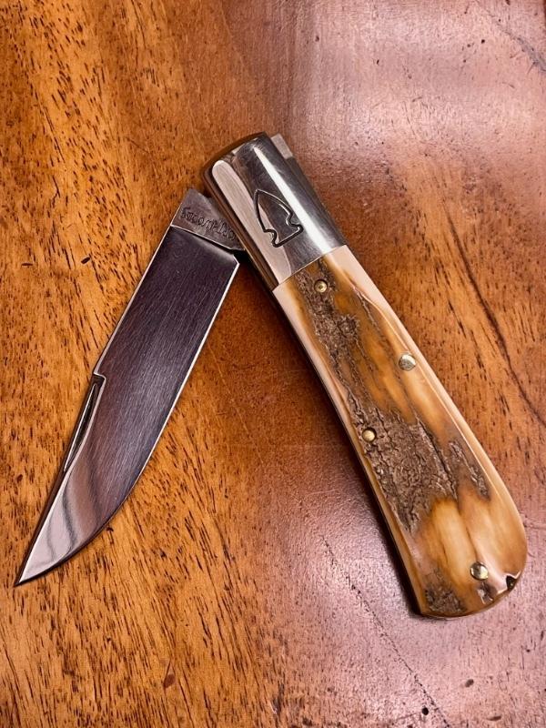 Northwoods (by Great Eastern Cutlery) Madison Barlow with Clip Point Blade with Mammoth Ivory Covers