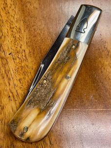 Northwoods (by Great Eastern Cutlery) Madison Barlow with Clip Point Blade with Mammoth Ivory Covers