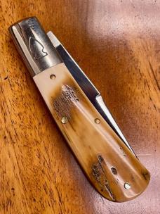 Northwoods (by Great Eastern Cutlery) Madison Barlow with Clip Point Blade with Mammoth Ivory Covers