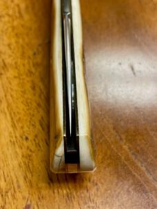 Northwoods (by Great Eastern Cutlery) Madison Barlow with Clip Point Blade with Mammoth Ivory Covers