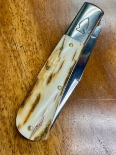 Northwoods (by Great Eastern Cutlery) Madison Barlow with Clip Point Blade and Mammoth Ivory Covers