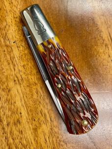 Northwoods (by GEC) Madison Barlow with Drop Point Blade and Jigged Harvest Bone Covers