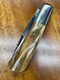 Northwoods (by Great Eastern Cutlery) Madison Barlow with Clip Point Blade and Mammoth Ivory Covers