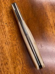 Northwoods (by Great Eastern Cutlery) Madison Barlow with Clip Point Blade and Mammoth Ivory Covers