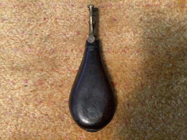 Leather Powder Flask