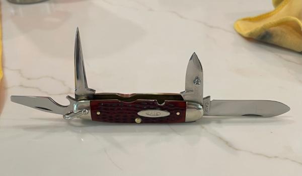 Case XX 1940-64 Redbone Scout. Mint condition. You won’t find another like this!!
