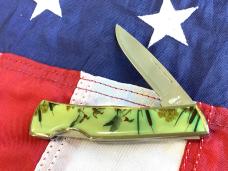 Case xx 1984 Medium Lockback (mdl# 059L SS) w/ Ducks Landing On water Synthetic Handles -NOS