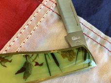 Case xx 1984 Medium Lockback (mdl# 059L SS) w/ Ducks Landing On water Synthetic Handles -NOS