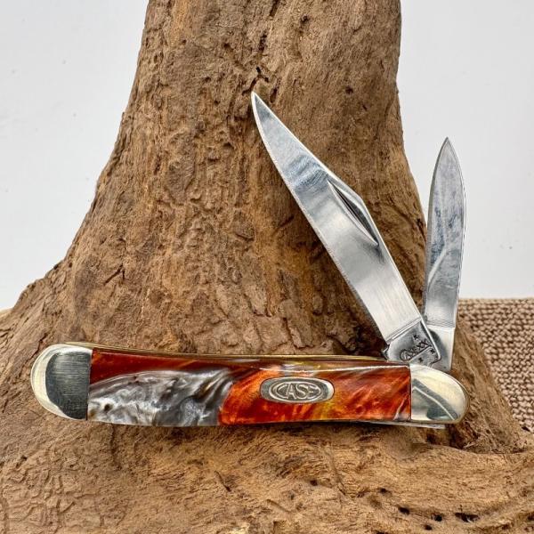 Case XX USA Corelon Peanut 3220 SS 2 Blade Folding Slipjoint Pocket Knife (36)