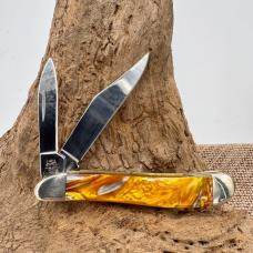 Case XX USA Corelon Peanut 3220 SS 2 Blade Folding Slipjoint Pocket Knife (36)