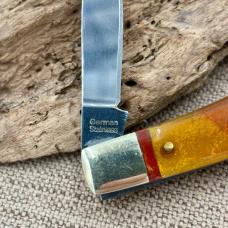 RARE VINTAGE GERMAN HOUND 3 BLADE STOCKMAN TRADITIONAL FOLDING POCKET KNIFE (42)