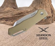 Ka-Bar Jarosz Folder Flipper 3.4 in Wharncliffe G-10 Handle PKT Clip 7508 NIB 