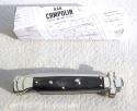 NEW A.G.A. CAMPOLIN 9" MALTESE BRAZILIAN HORN MODIFIED BAYONET BLADE NICKEL SILVER BOLSTERS